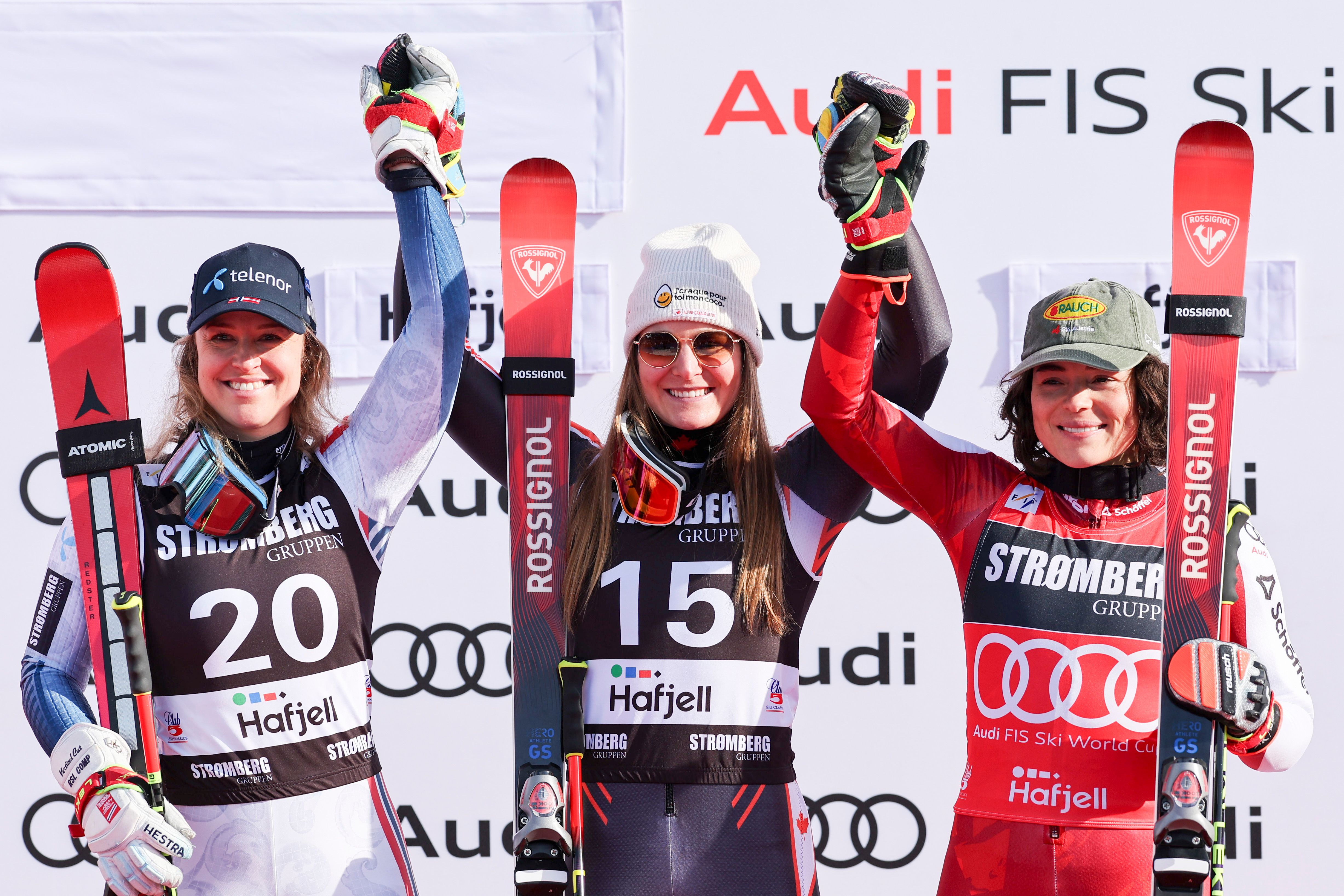 Grenier Wins Giant Slalom at World Cup Finals